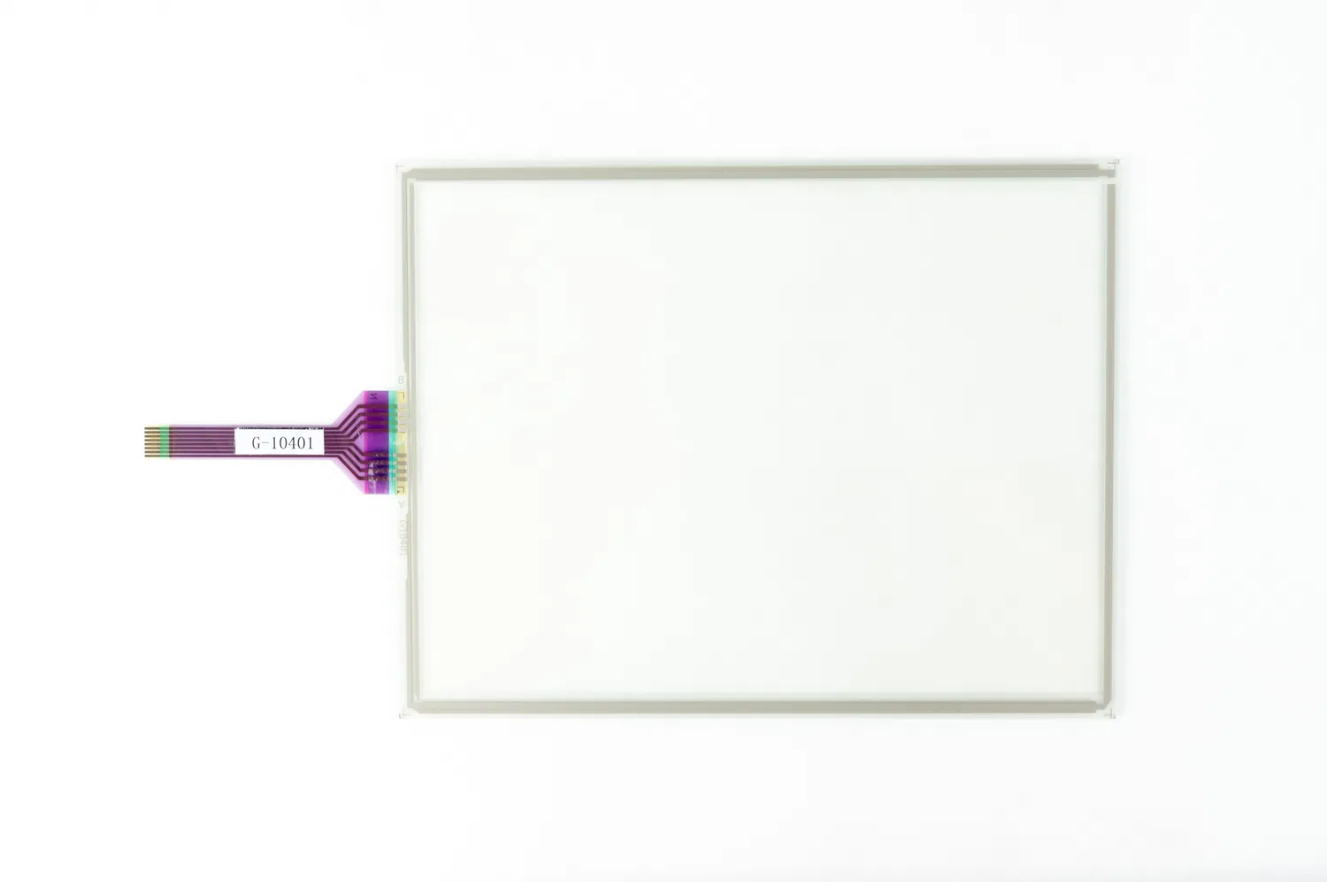 Vetro tattile capacitivo del pannello touch screen resistivo a 5 fili da 10,4 pollici personalizzato