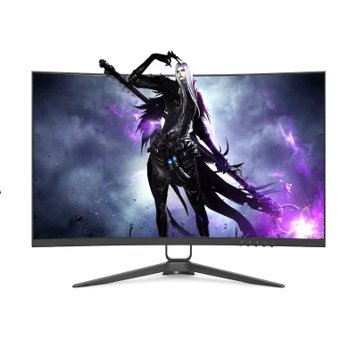 PC monitor da gioco curvo da 27 pollici con schermo LED 1080P da 27 pollici e 165 Hz